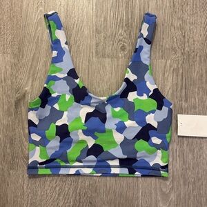 Camouflage Print Women's Top